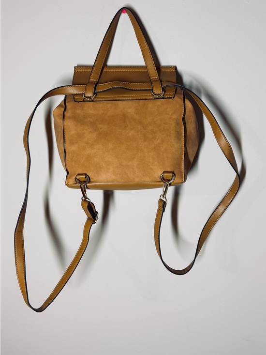 Nanette Lepore Cognac color Mini Vegan leather backpack purse - Picture 4 of 11